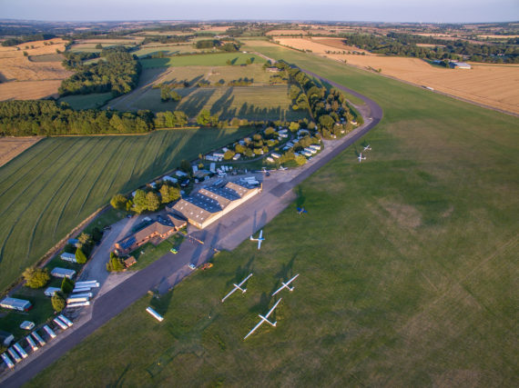 The Gliding Centre at Husbands Bosworth which will host the Women’s World Championships in 2021. (Photo: www.peteralvey.com)